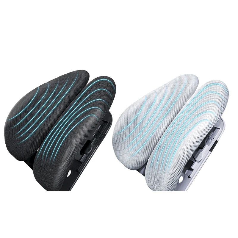 

2021 New Car Breathable Lumbar Cushion Waist Seat Support Relieve Back Pain Pillow