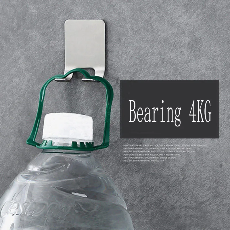 2 упак. Держатель для бритвы крючок вешалка стойки самоклеящаяся нержавеющая