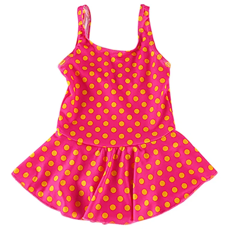 AISPORT Цельный купальник для маленьких девочек с цветочным принтом платье сарафан