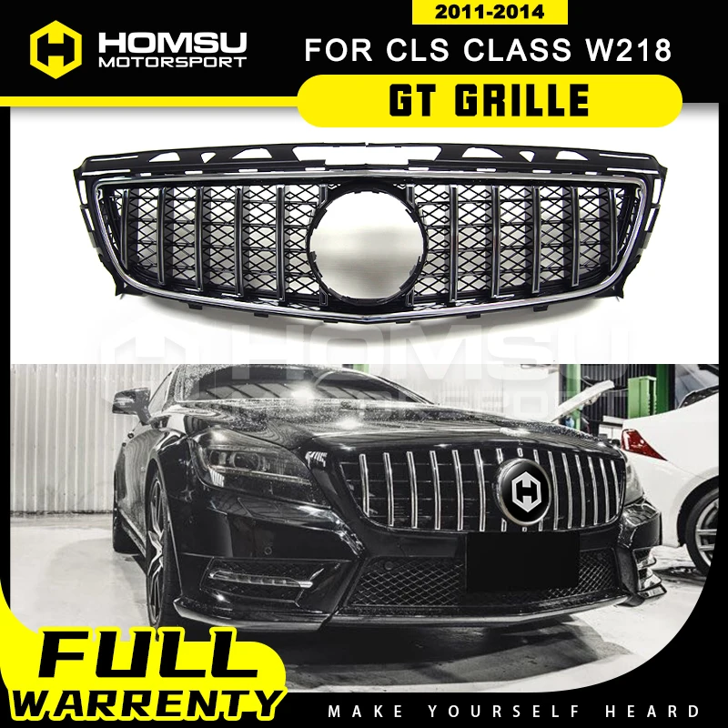 Автомобильная сетка Gt решетка для bens W218 CLS300 CLS350 CLS550 год 2012 2013 2014 гоночная без