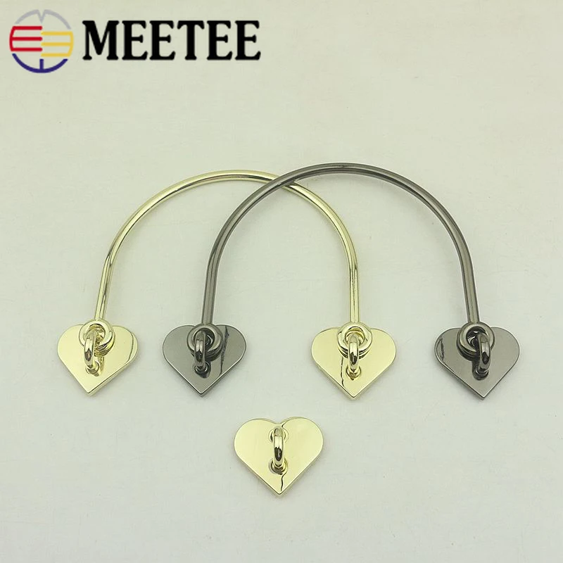 2 шт. металлическая ручка для сумки пряжки женской сумочки с замком украшение