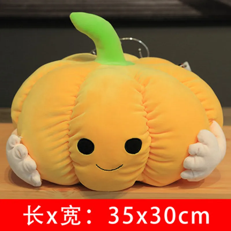 

super soft poached egg warm hand pillow winter pumpkin man plush toy cloud doll cute dolls girl gift