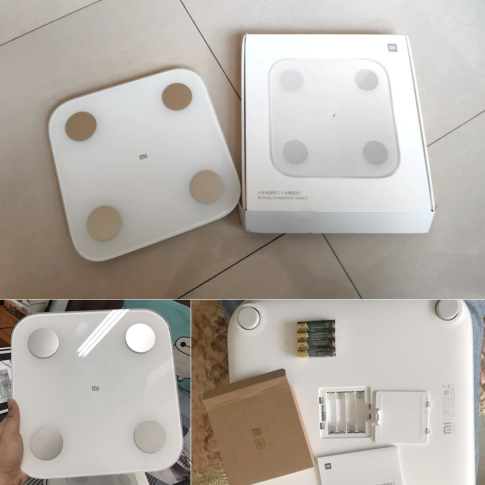 Новые смарт-весы Xiaomi Mi с композиционным составом для тела 2 весы здоровья жировым