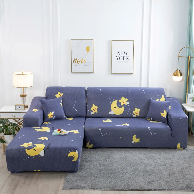 

Integrated Sofa Covers Stretchable Polyester Fiber Sofa Cover Soft Cover Universal Seat Cover for Single Two Three Four Seats