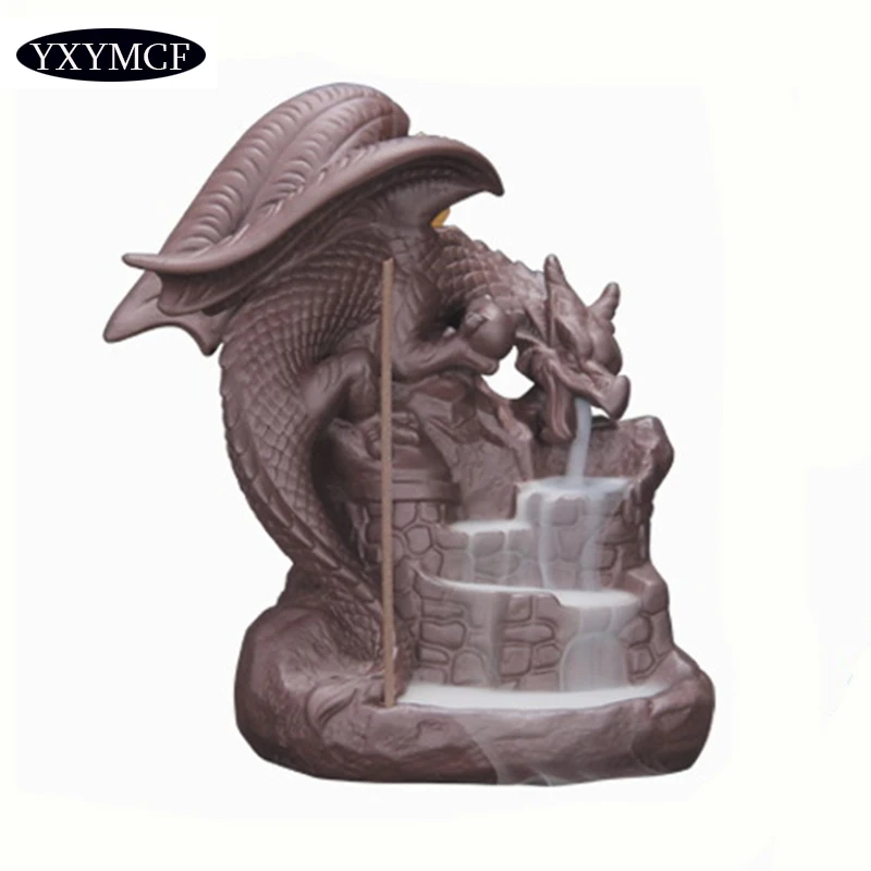 Горелка для благовоний в Форме Дракона керамические палочки держатель