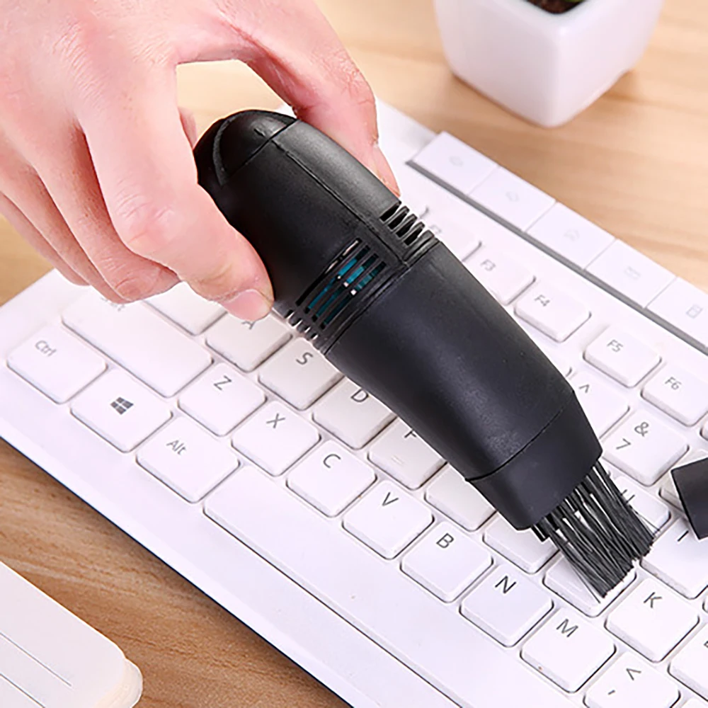 Мини-пылесос USB щетка пылесборник Три головки съемная для салона автомобиля