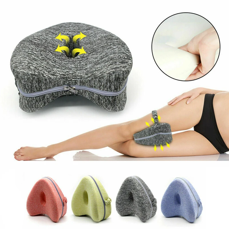 

Memory Foam Leg Pillow Heart-Shaped Foam Memory Pillow Orthopaedic Pillow Back Hips Knee Support Relief Back Wedge Cushion