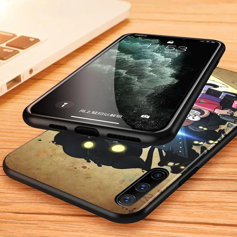 

Gravity Fall Family For Samsung A10 10E 10S 20 20S 20E 30 30S 40 40S 50 50S 60 70 70S 80 90(5G) A2 Black Soft Core phone Case