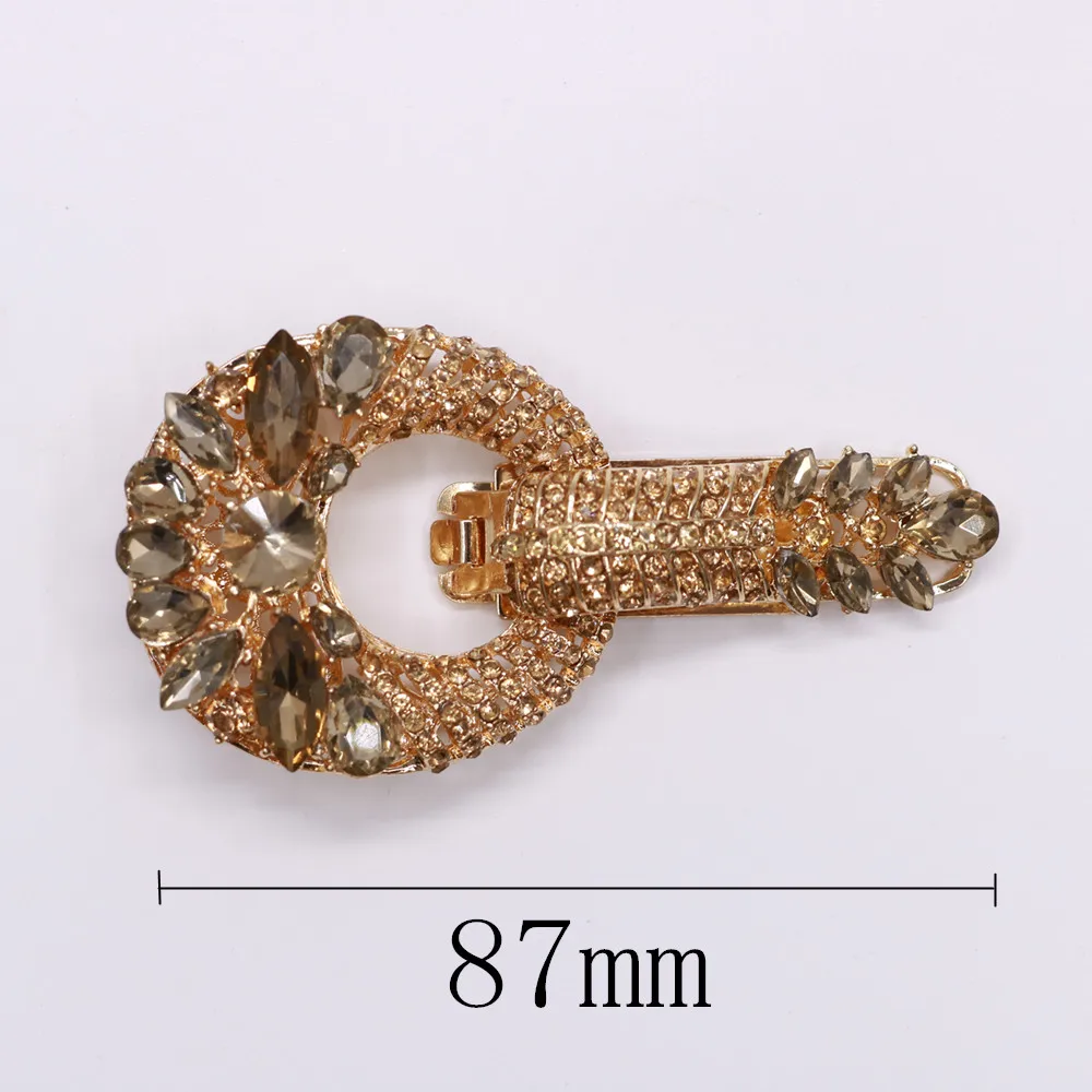 Хорошее качество 87 мм металлические стразы кнопка с свитер украшение пальто