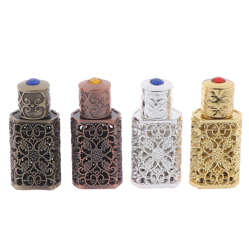 3/10ml Exquisite Parfume Refillable Bottle Arab Style Essential Oil Atomizer Perfume Spray Bottle