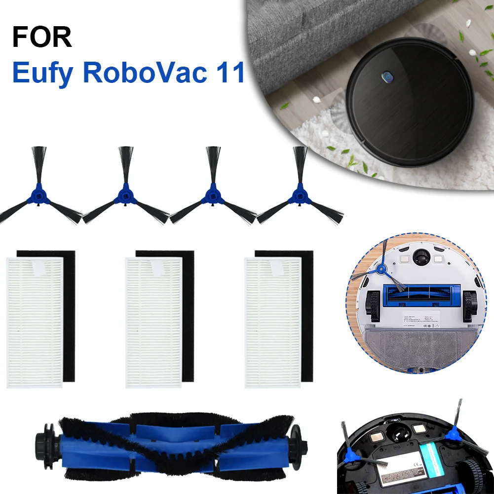 

8Pcs Sweeping robot accessories Adaptation for eufy RoboVac 11S, RoboVac 30, RoboVac 30C, RoboVac12, RoboVac 15C, RoboVac 35