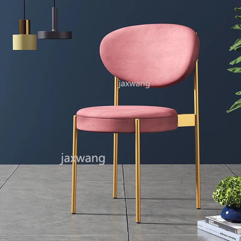 Скандинавский Железный обеденный стул простые современные стулья для кафе