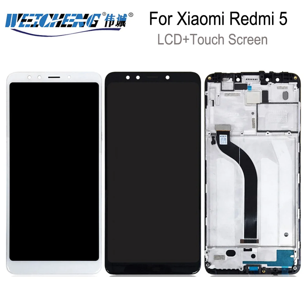 720*1440 для Xiaomi Redmi 5 ЖК-дисплей + сенсорный экран в сборе с рамкой ЖК-дигитайзер |