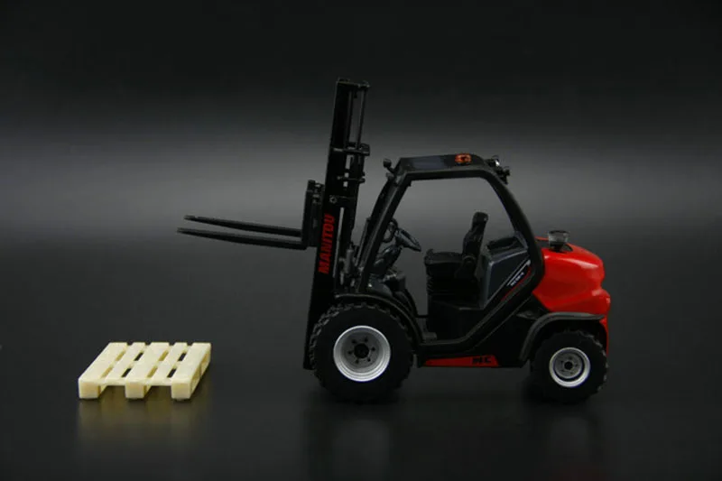 ROS 1/32 MANITOU MC18 модель инженерные автомобили игрушка сплав металлический вилочный погрузчик грузовик коллекционные игрушки автомобиль