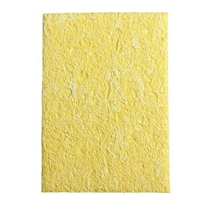 

100Pcs Soldering Iron Solder Tip Welding Cleaning Sponge Soldering Iron Sponge Pad Replacement Sponges Cleaning Pads