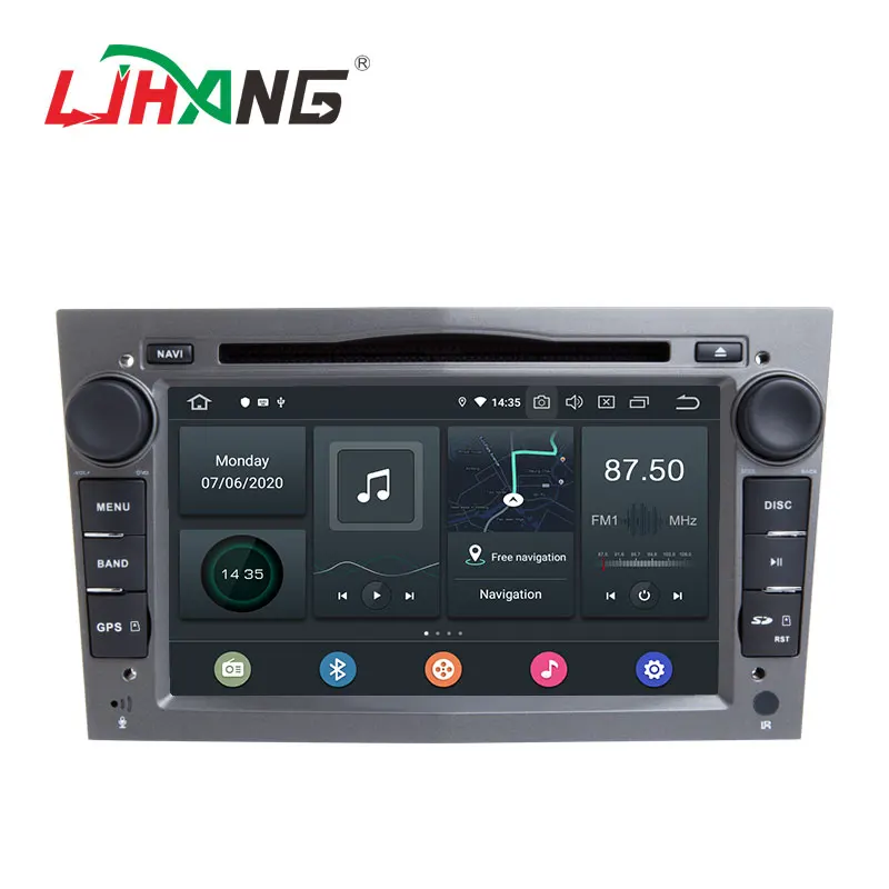 LJHANG PX6 4G + 64G Android 10 автомобильный Радио плеер для Opel Astra Vauxhall Vectra Antara Zafira Corsa WIFI