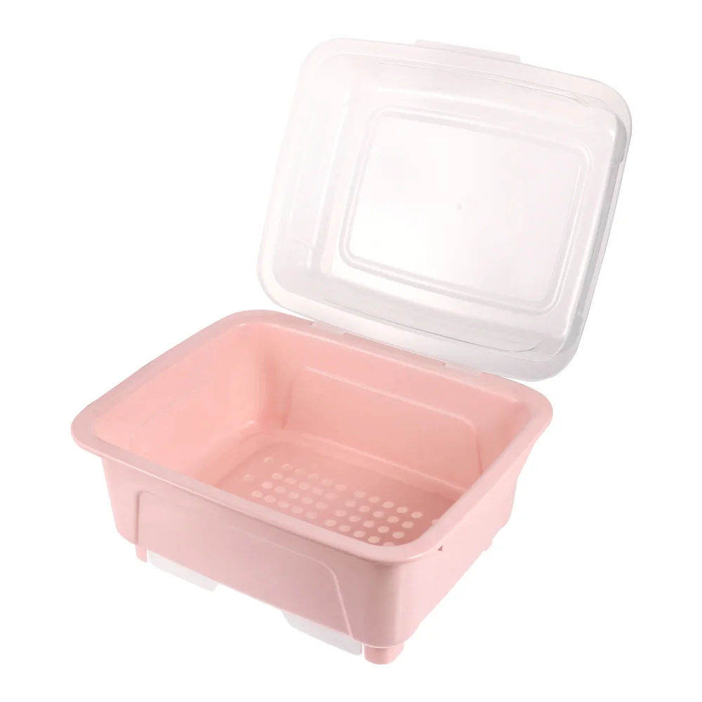 

Simple Chopsticks Bowl Storage Box Draining Rack Kitchen Tableware Organizer