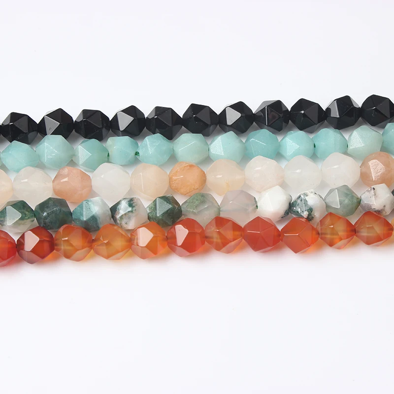 Женский браслет LanLi модный рассыпной бисер 6/8/10/12 мм | Украшения и аксессуары