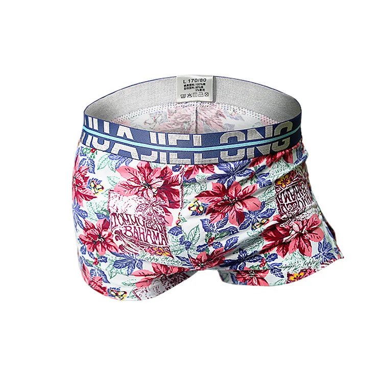 

2021 Pattern Arlo Pants Men's Panties National Tide Boys Soft Comfortable Cotton Breathable Loose