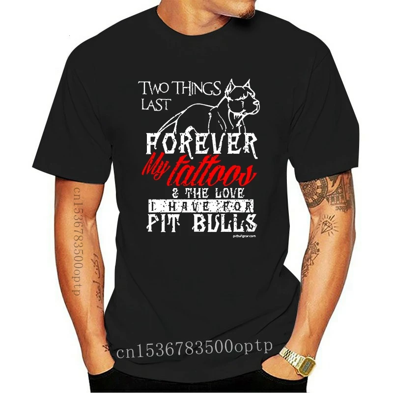 

New 2021 2021est Men'S Funny Pit Bull Gift Two Things Last Forever Pitbull Shirt Men & Can Holder Multi Pack