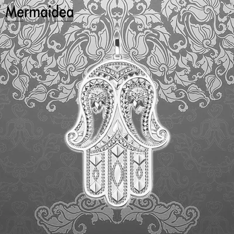 Посеребренная подвеска рука Фатимы модные ювелирные изделия посеребренный