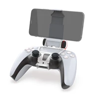 phone mount bracket adjustable clip holder handle stand for ps5 console for sony playstation 5 game controller