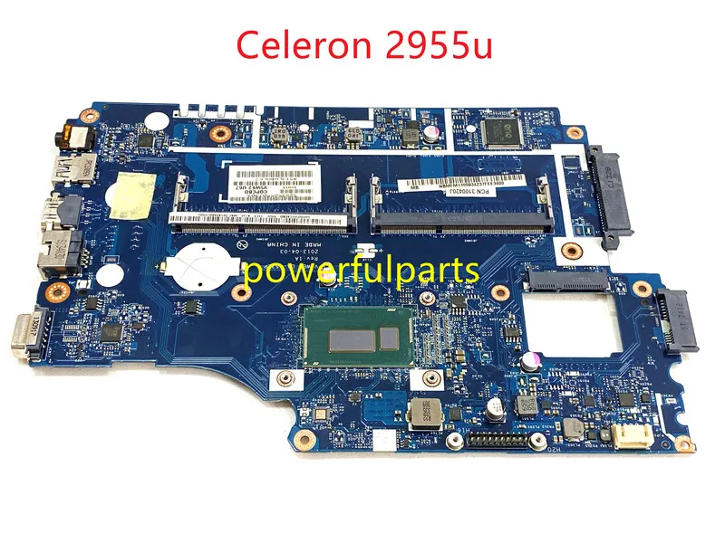 100% рабочая для acer aspire Nautilus E1 572 532 572G материнская плата NBMFM11009 V5WE2 LA 9532P с celeron 2955