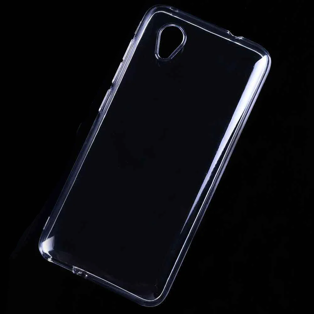 Чехол для Alcatel 1 5033D 1S 2019 силиконовая прозрачная задняя крышка чехол телефона