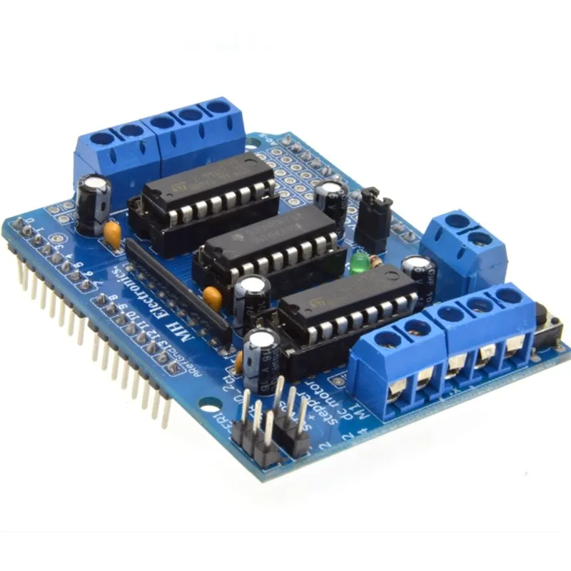 

Плата расширения привода двигателя L293D для защиты двигателя Arduinos