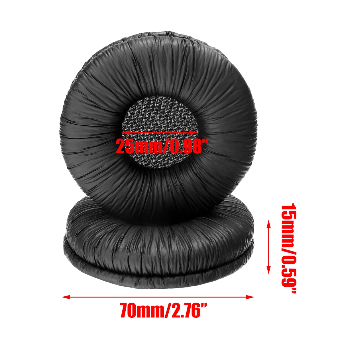 Распродажа сменные амбушюры для наушников 70 мм мягкие кожаные Senn heiser HD25|ear