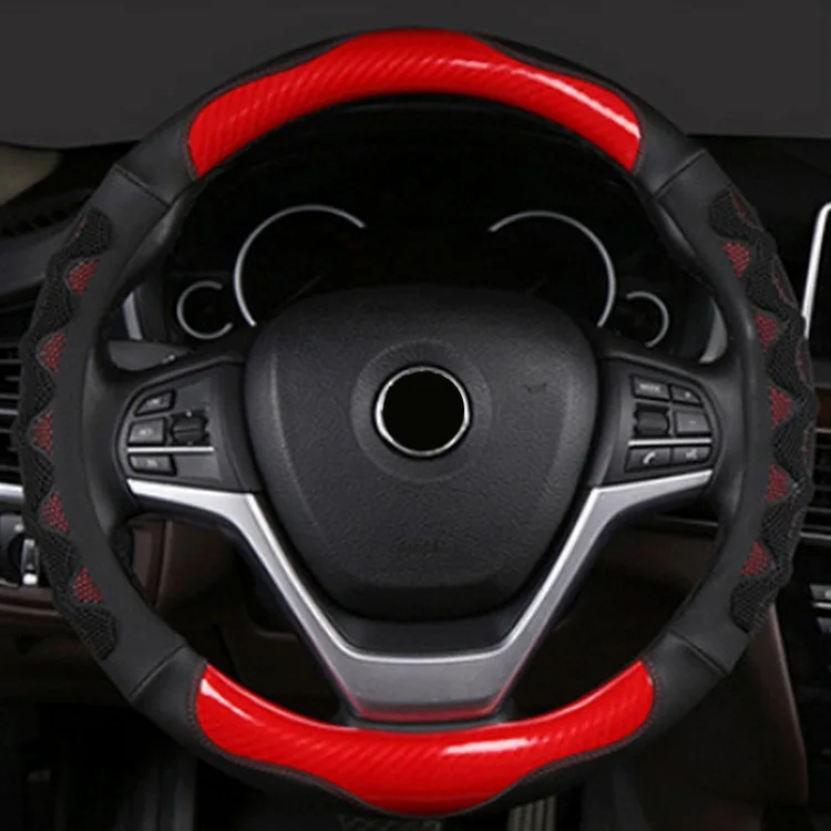Чехол рулевого колеса автомобиля износостойкий кожаный пластиковый прочный