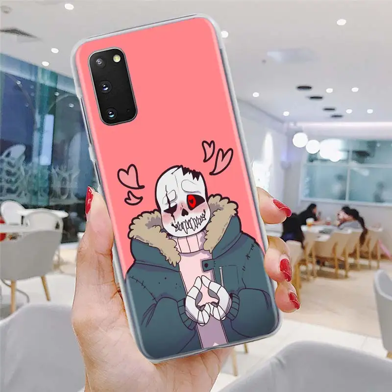 

Undertale Game Phone Case 6.5" for Samsung Galaxy S20 FE S10 Plus S21 Ultra S10e S8 S9 Plus Hard PC Cover Bumper Funda