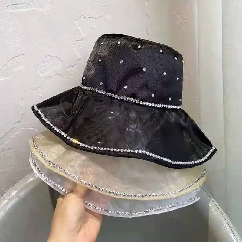 

Шляпа женская, летняя, широкополая, в Корейском стиле