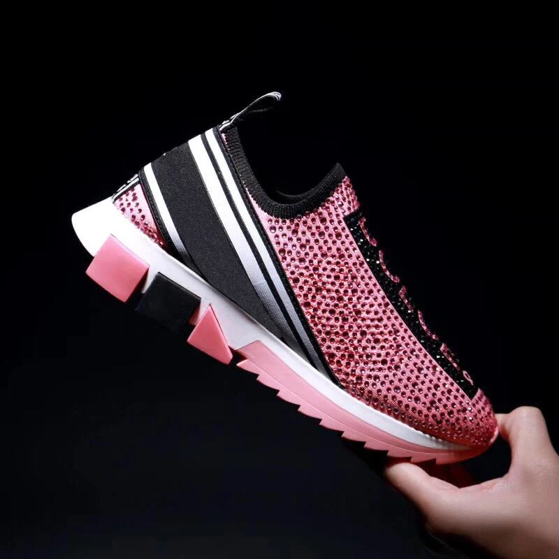 

Women's casual sports shoes real luxury brand high-quality breathable and comfortable sports sneakers women platform sneakers