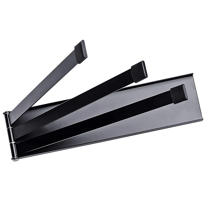 Качели Полотенца держатель стойки матовый черный настенный бар Три в одном