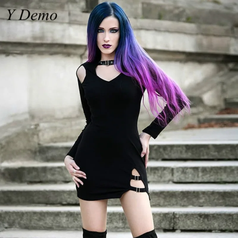 Новое тонкое открытое с открытыми плечами Сексуальное Женское Платье в стиле
