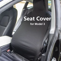 car sweat proof seat cover for tesla model 3 suitable for 4 seasons auto seat protector mat cushion car accessories