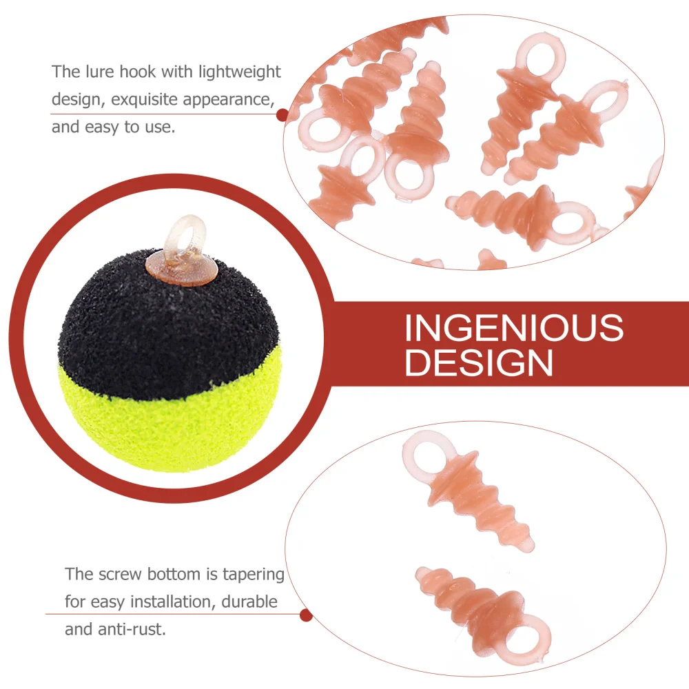 

100 Pcs Fishing Screw Lock Fixed for Baits Lure Fishing Accessories