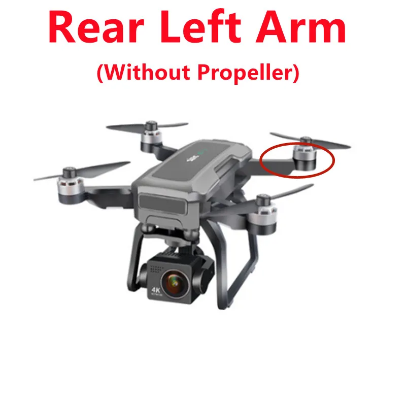 F7 WIFI FPV 8K Бесщеточный GPS Интеллектуальный возврат RC Дрон Запасные части 11 1 В 2600 мАч