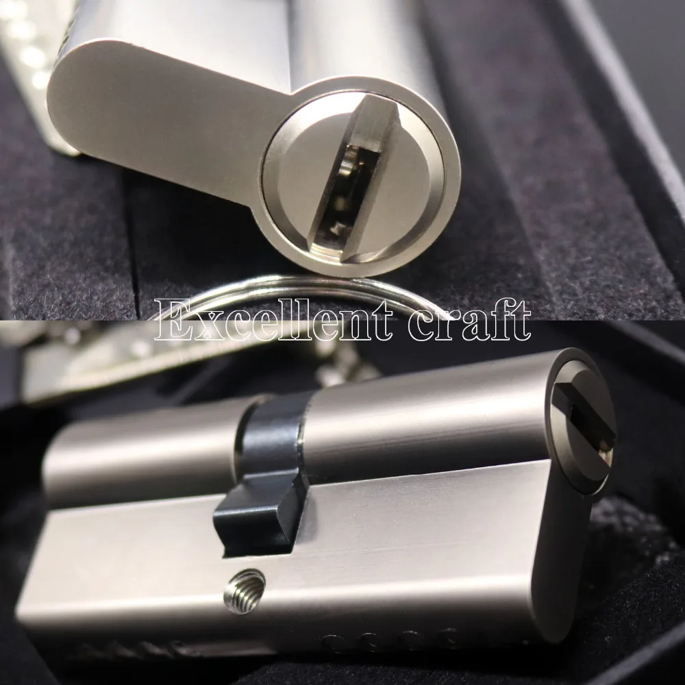 70 мм взаимозаменяемый противокражный сверхмощный цилиндр для безопасного