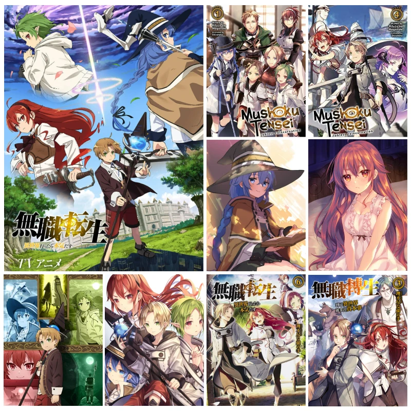 

5d Diamond Painitng Anime Mushoku Tensi Roxy Migurdia Mosaic Cross Stitch Art Kit Poster Wall Decor For Home