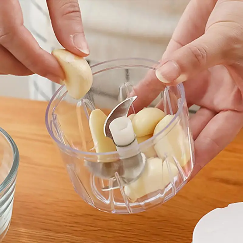 Мини электрический чесночный пресс для резки мяса овощи измельчитель Миксер