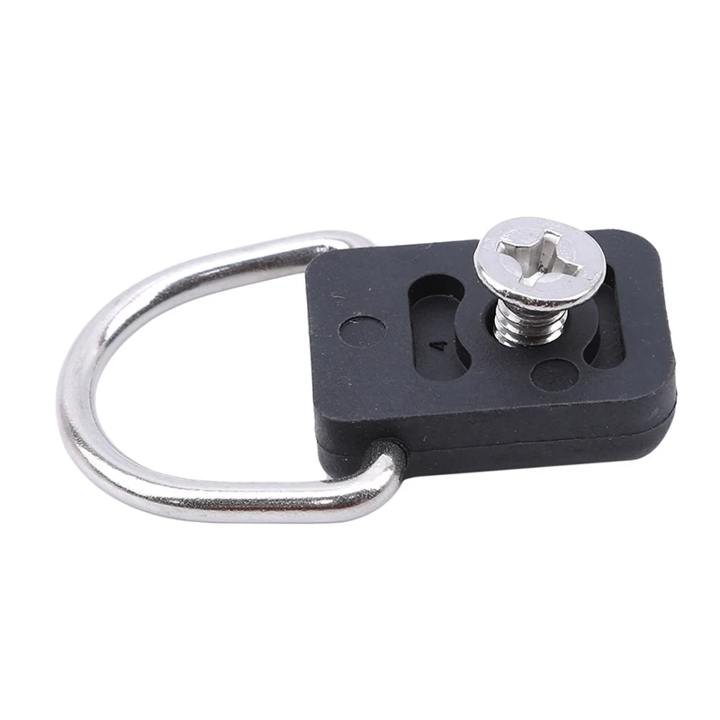 

5Pcs/pack Kayaking Special D Ring Button Backrest Buckle Single Hole Tie Down Loop Kayaking Accessories