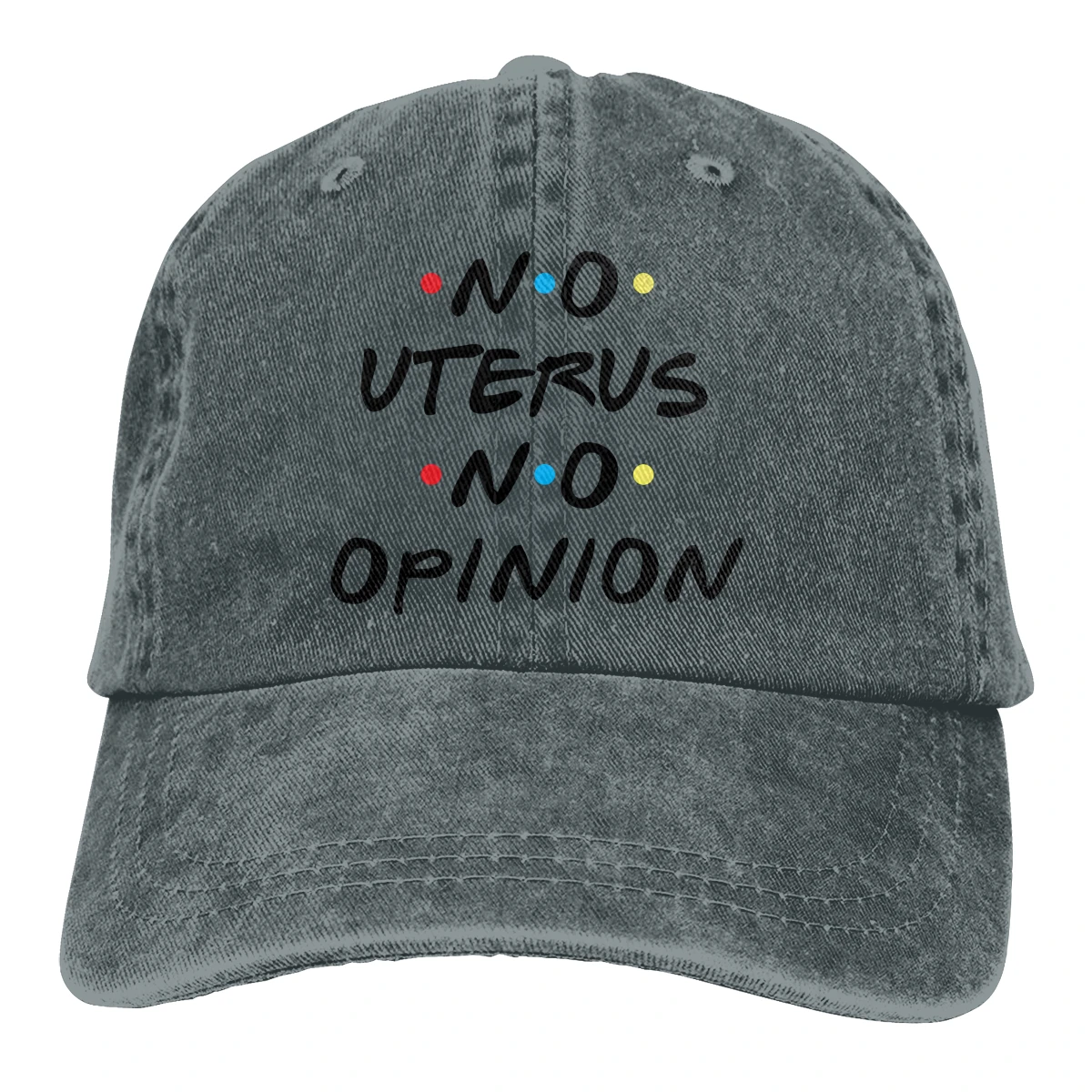 

No Uterus No Opinion Hats for Men Women Adjustable Sun Hats Vintage Trucker Hat
