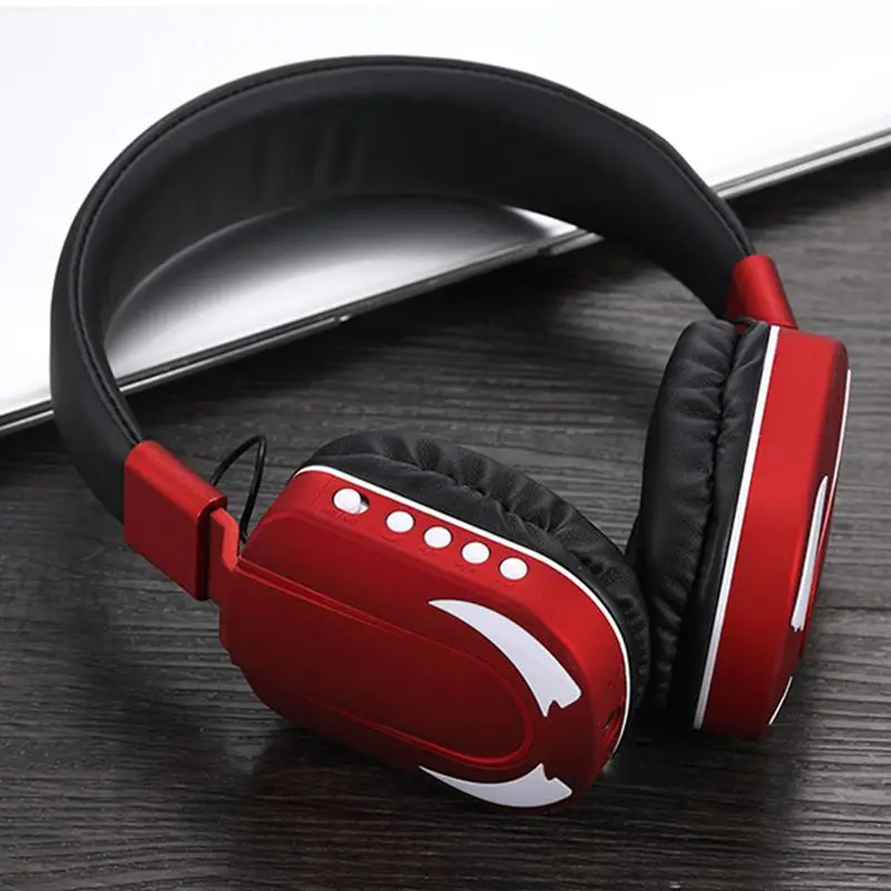 Наушники беспроводные bluetooth наушники BS770 стерео шлем гарнитура с микрофоном гарнитура светодиодный светильник светится в темноте наушники