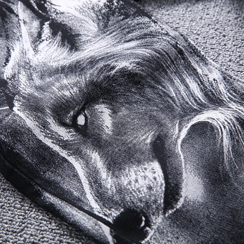 Новинка мужские джинсы в стиле пэчворк ретро брюки с рисунком льва классные