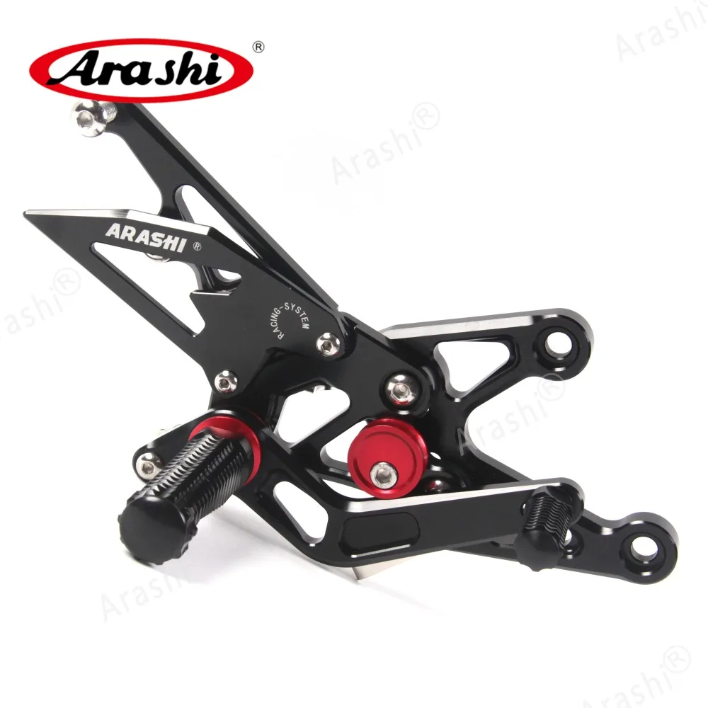 Араши для YAMAHA YZF R1 2007 2008 07-08 ЧПУ Регулируемая подножка подножки Rider Сзади наборы для ухода за кожей Rearset подставка для ног для Алюминий