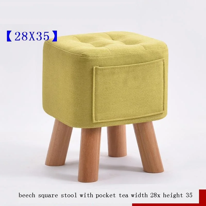 

Nordic Furniture Cocina Pouf Rangement Footstool Pouffe Banco Zapatero Change Shoes Poef Sgabello Taburete Ottoman Foot Stool
