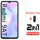Чехол для redmi 9at, защитная пленка для экрана, закаленное стекло для объектива камеры xiaomi readmi 9 at redmi9at, защитный чехол для телефона