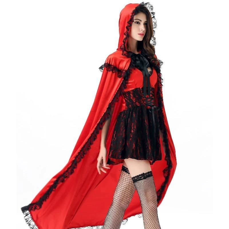 Платье принцессы для костюмированной вечеринки на Хэллоуин платье с красной